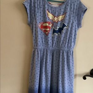 DC superhero dress 👗🔴